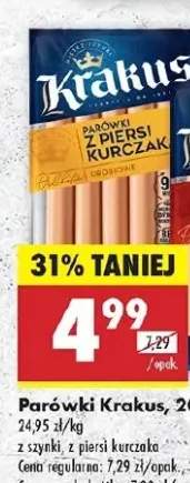 parówki drobiowe