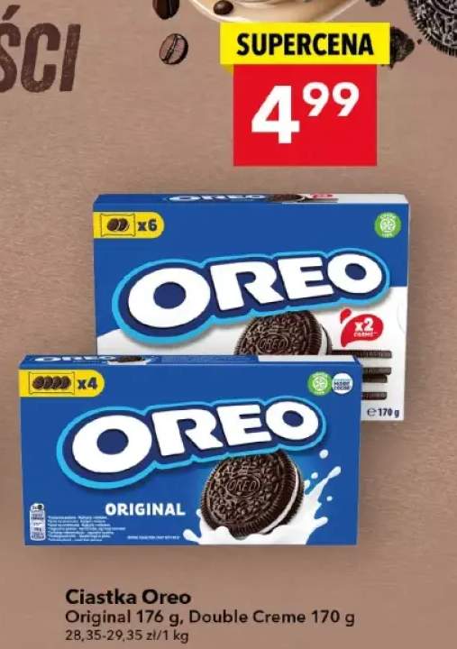 ciastka Oreo