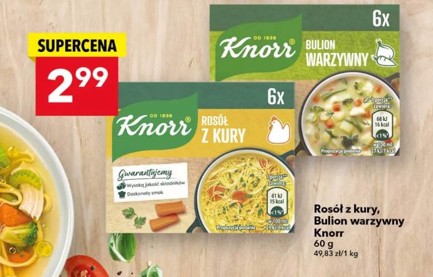 rosół w kostce
