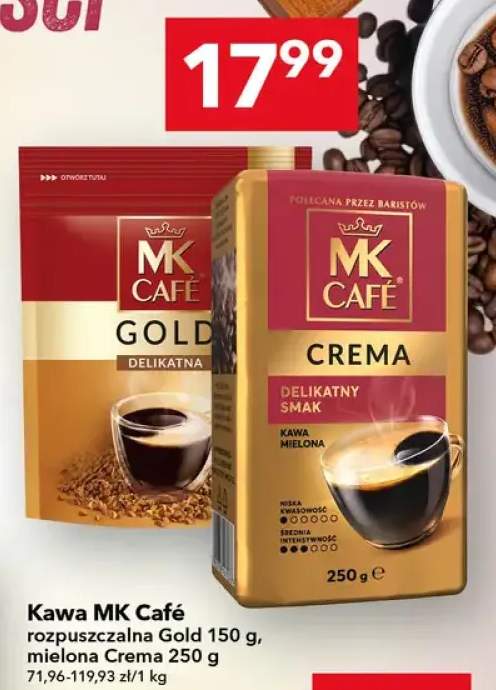 Kawa rozpuszczalna Gold