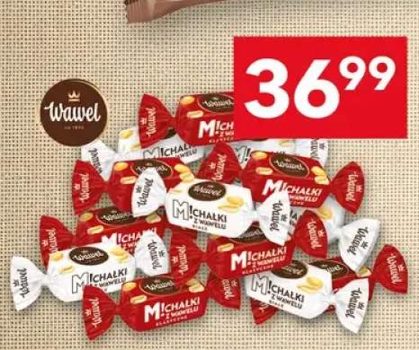 Cukierki klasyczne, białe