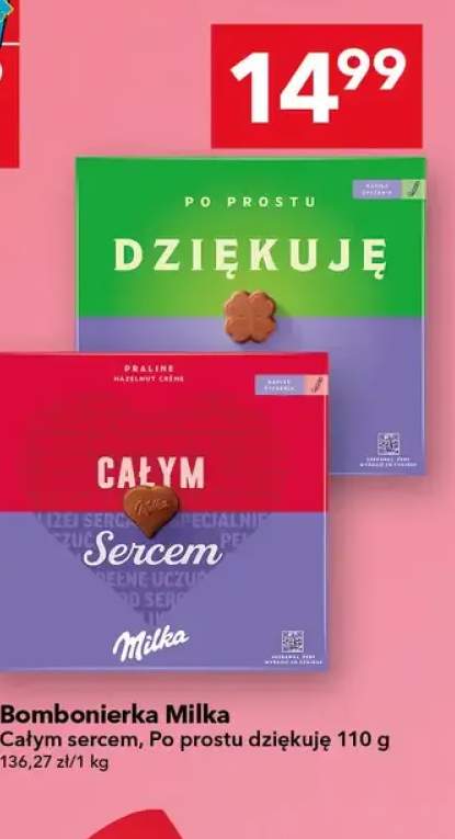 Bombonierka Całym sercem, Po prostu dziękuję