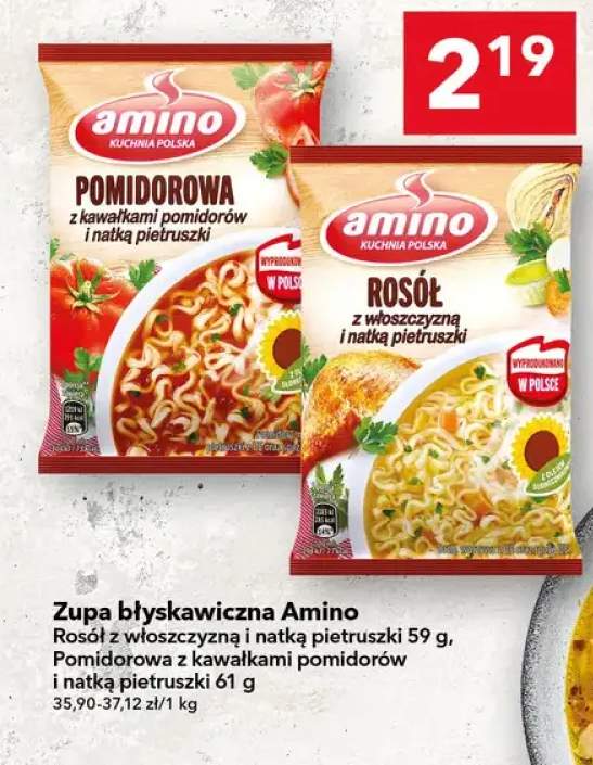 Zupa błyskawiczna rosół z włoszczyzną i natką pietruszki