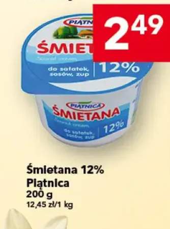 Śmietana 12% Płatnica