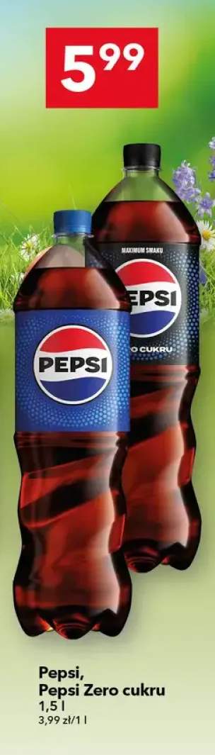 Pepsi zero cukru