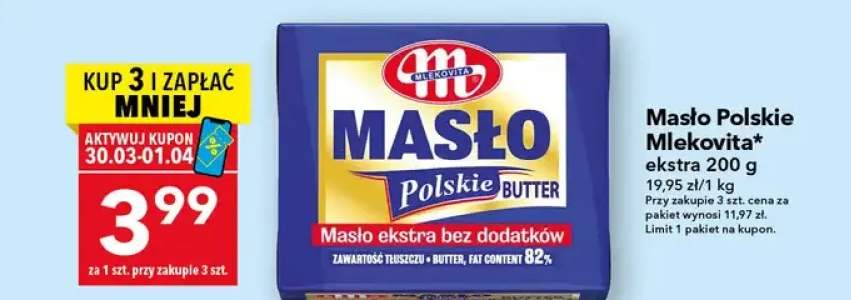 Masło polskie ekstra