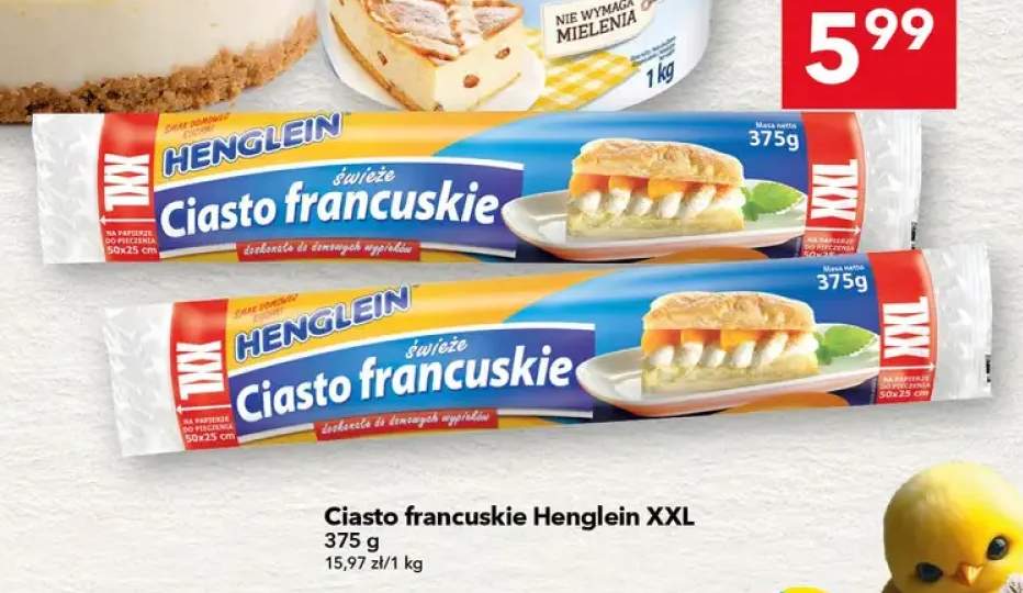 Ciasto francuskie XXL