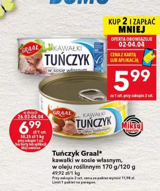 Tuńczyk kawałki w oleju roślinnym