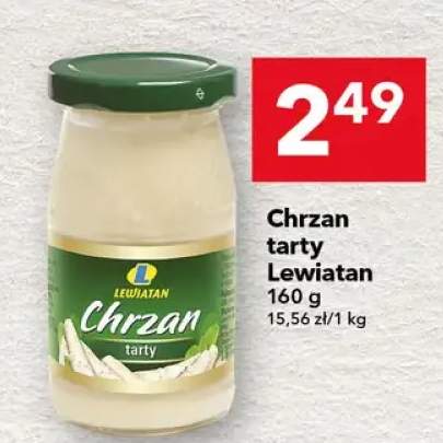 Chrzan tarty