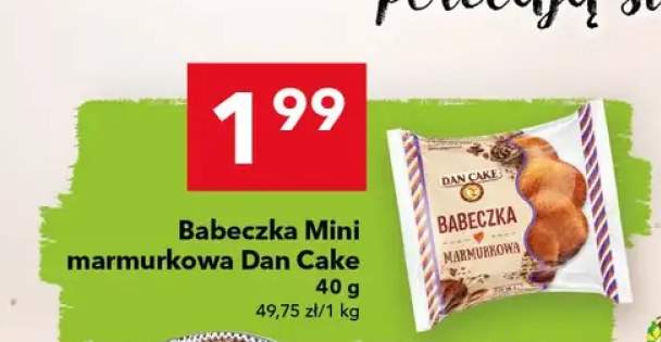 Babeczka mini marmurkowa