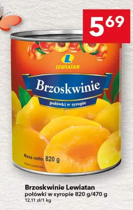 Brzoskwinie półówki w syropie