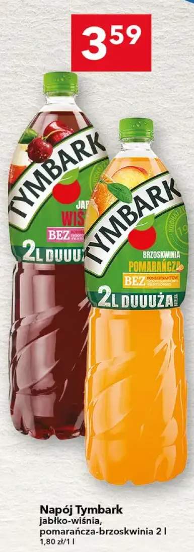 Napój pomarańcza-brzoskwinia