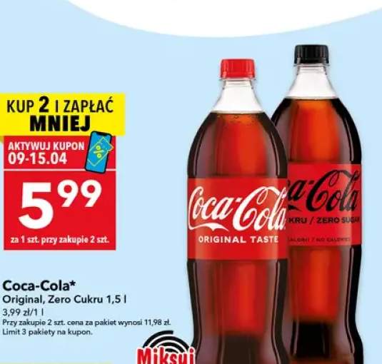 Napój gazowany Zero Cukru