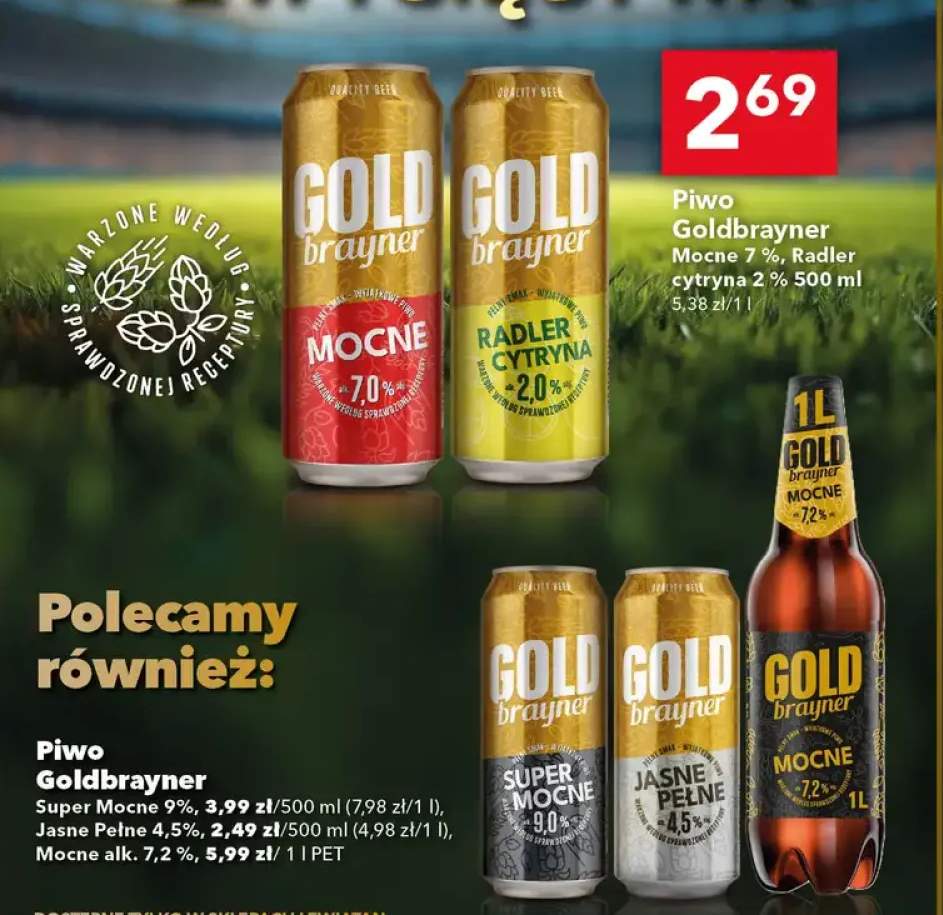 Piwo Super Mocne 9% 500ml