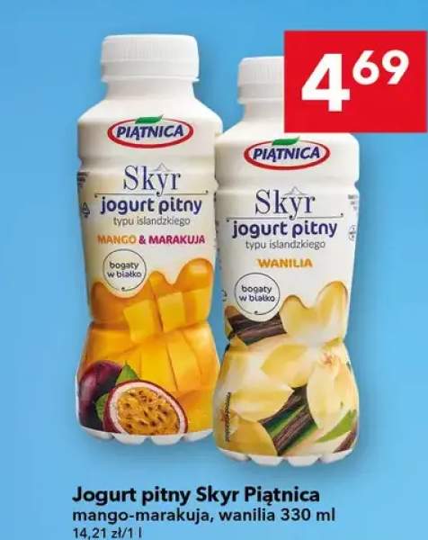 Jogurt pitny Skyr wanilia