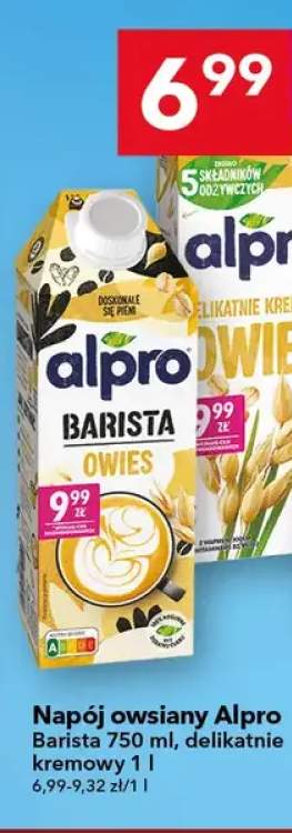 Napój owsiany Barista delikatnie kremowy