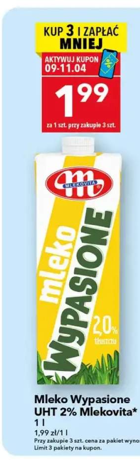 Mleko Wypasione UHT 2%