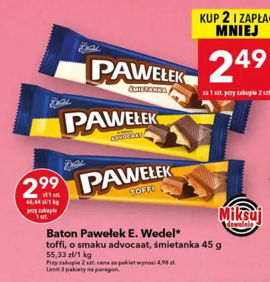 Baton o smaku advocaat