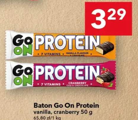 Baton vanilla, cranberry