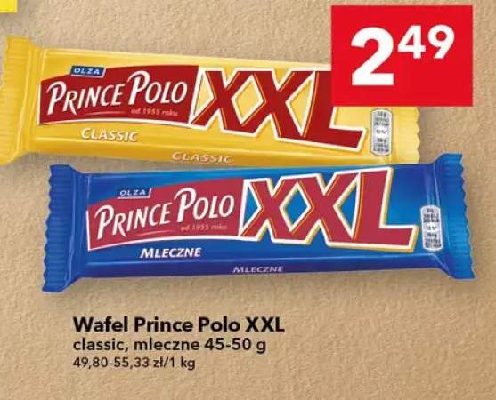 Wafel classic, mleczne