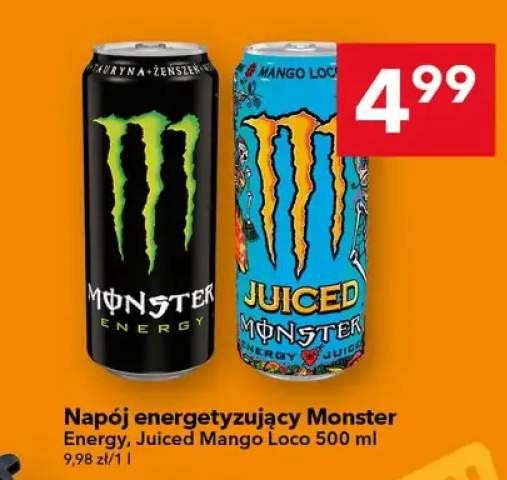 Napój energetyzujący