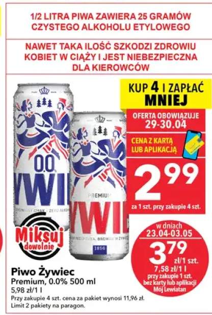 Piwo Premium 0.0%