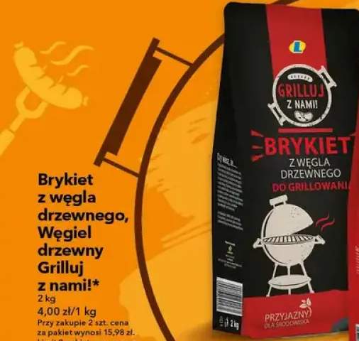 Brykiet z węgla drzewnego