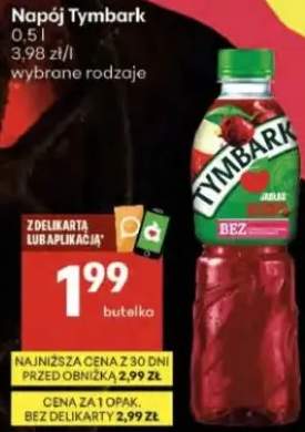 napój Tymbark