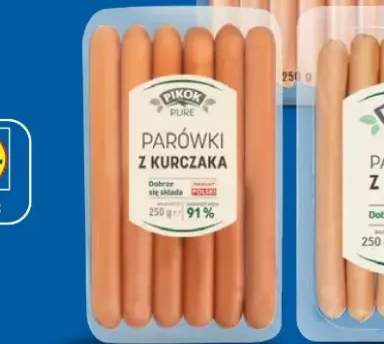 parówki z kurczaka