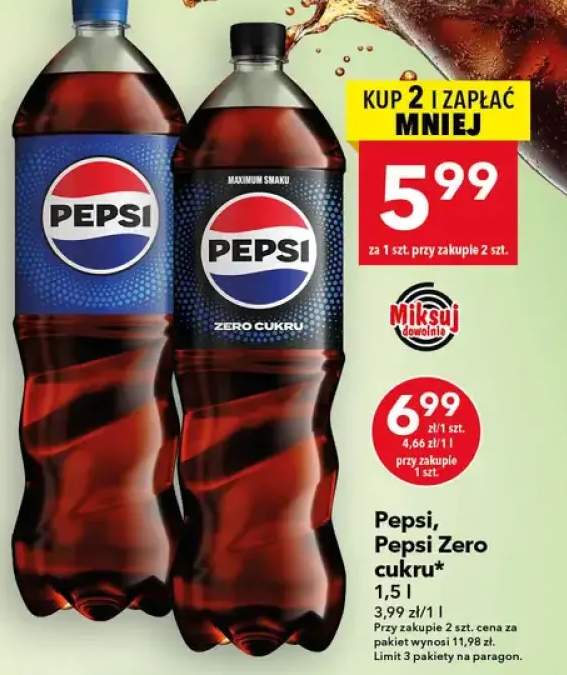 Napój gazowany Pepsi