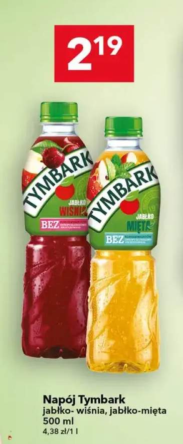 Napój Tymbark jabłko-mięta