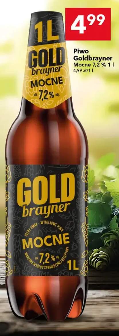 Piwo Goldbrayner Mocne 7,2%