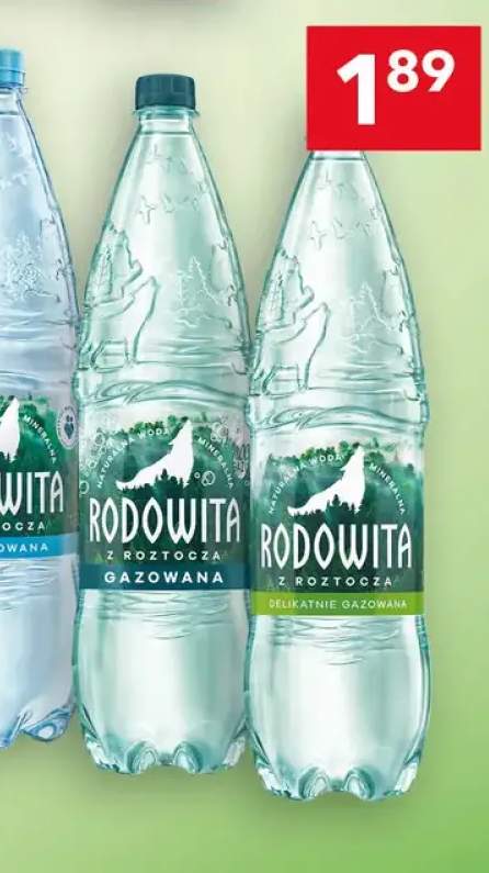 Woda mineralna Rodowita gazowana