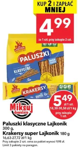 Krakersy super Lajkonik