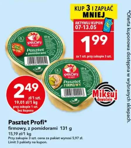 Pasztet Profi z pomidorami