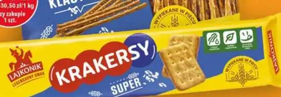Krakersy super Lajkonik