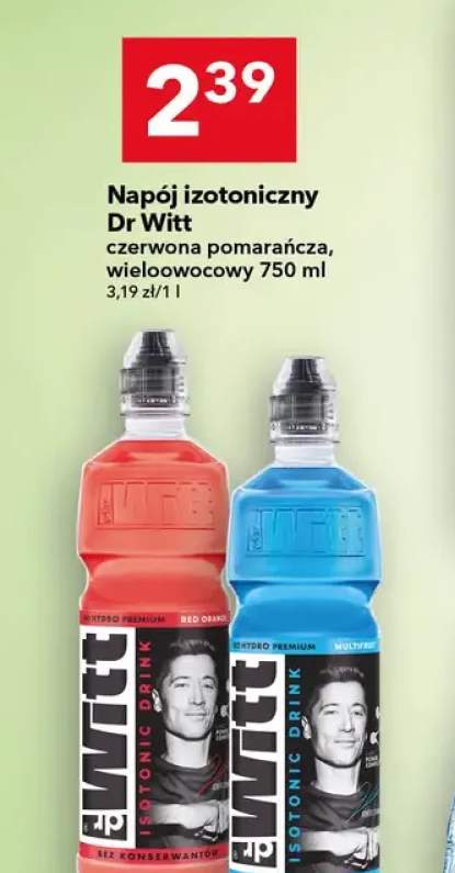 Napój izotoniczny Dr Witt czerwona pomarańcza