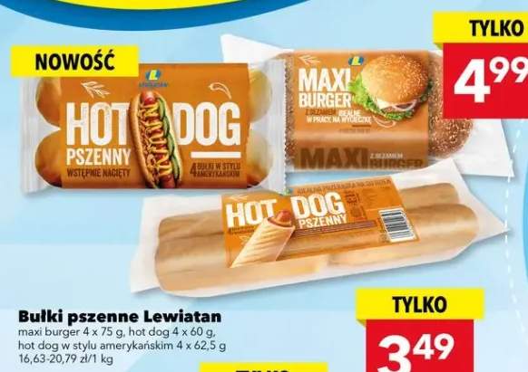 Bułki pszenne Lewiatan