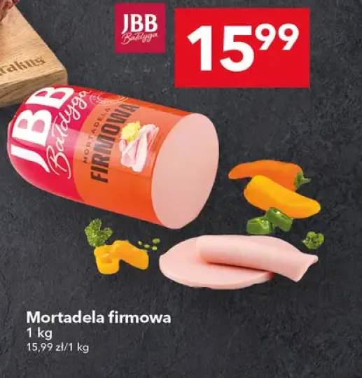 Mortadela firmowa JBB Bałdyga