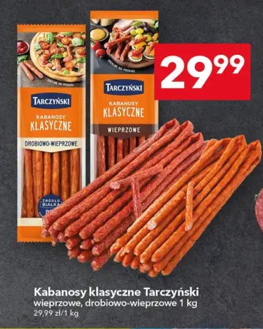Kabanosy klasyczne Tarczyński wieprzowe