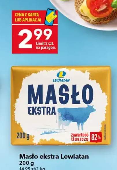 Masło ekstra Lewiatan 82%