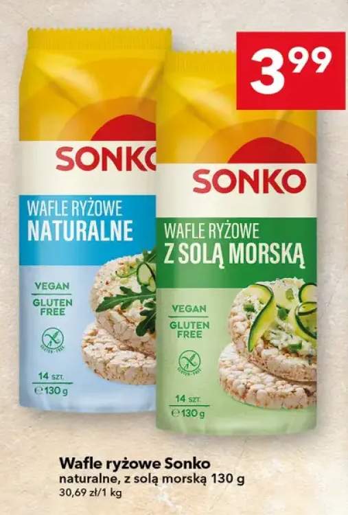 Wafle ryżowe Sonko