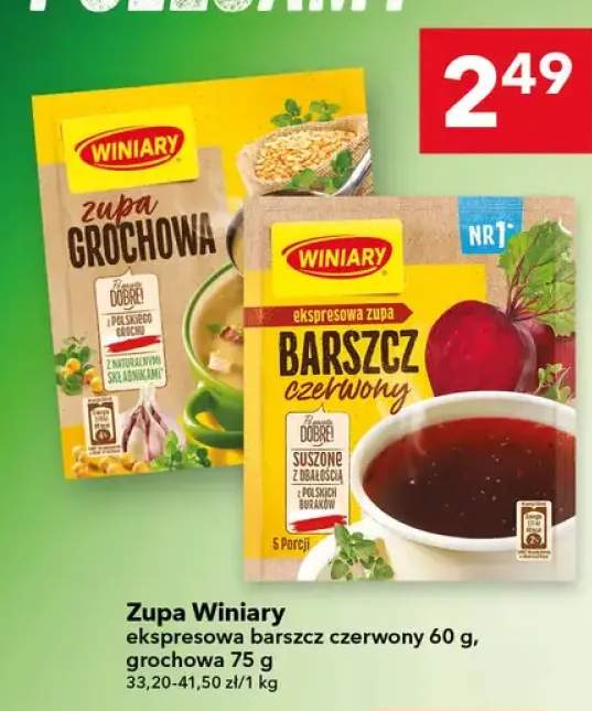 Zupa ekspresowa barszcz czerwony Winiary