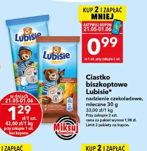 Ciastko biszkoptowe Lubisie