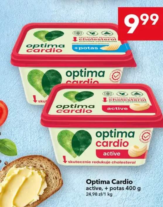 Margaryna Optima Cardio active