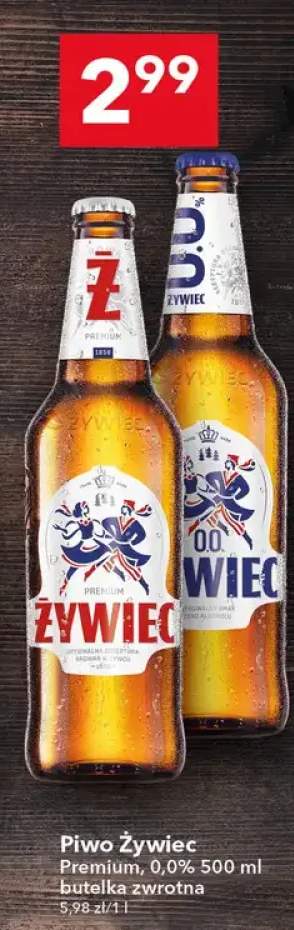 Piwo Żywiec Premium butelka zwrotna