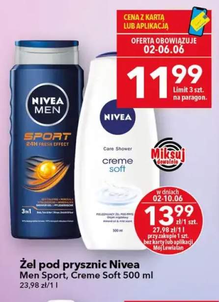 Żel pod prysznic Nivea