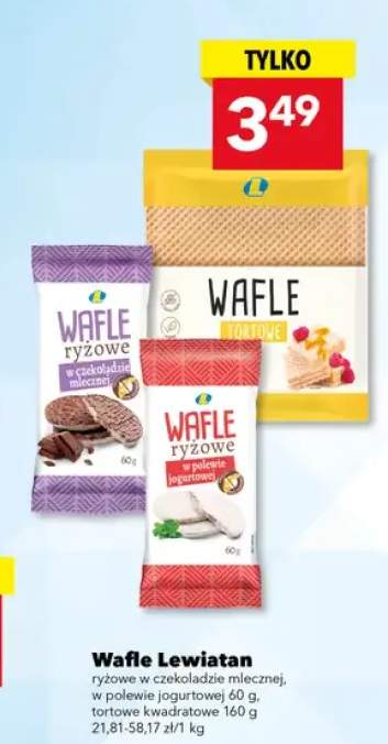 Wafle tortowe kwadratowe Lewiatan
