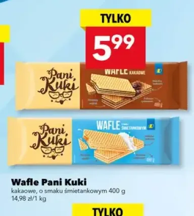 Wafle Pani Kuki kakaowe +1 wariant