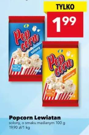 Popcorn Lewiatan o smaku maślanym +1 wariant